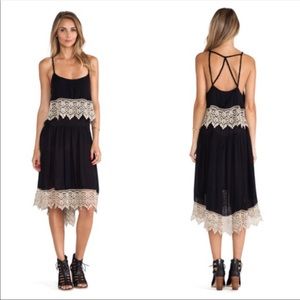 Free People Crochet layered dress 👗